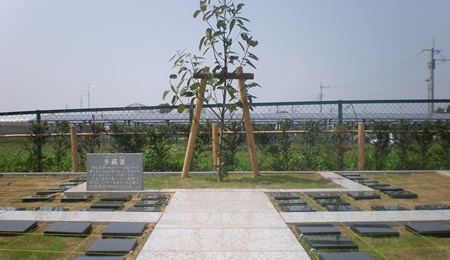 樹木葬墓苑の写真